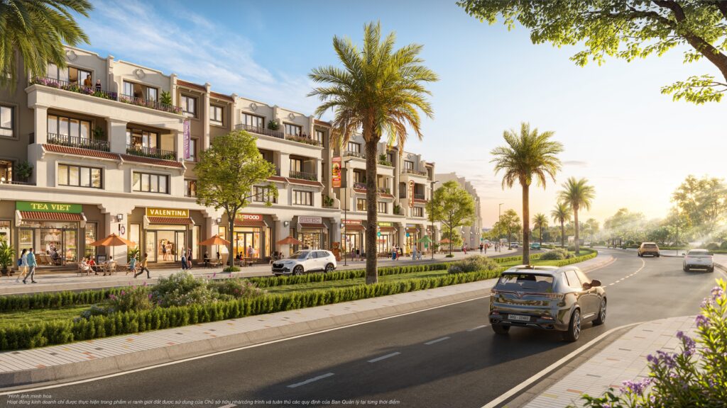 Shophouse Đông Dương phân khu Hừng Đông Vinhome Wonder City