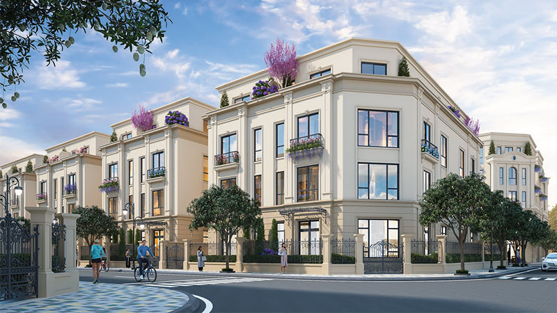 biệt thự tứ lập Vinhomes Global Gate