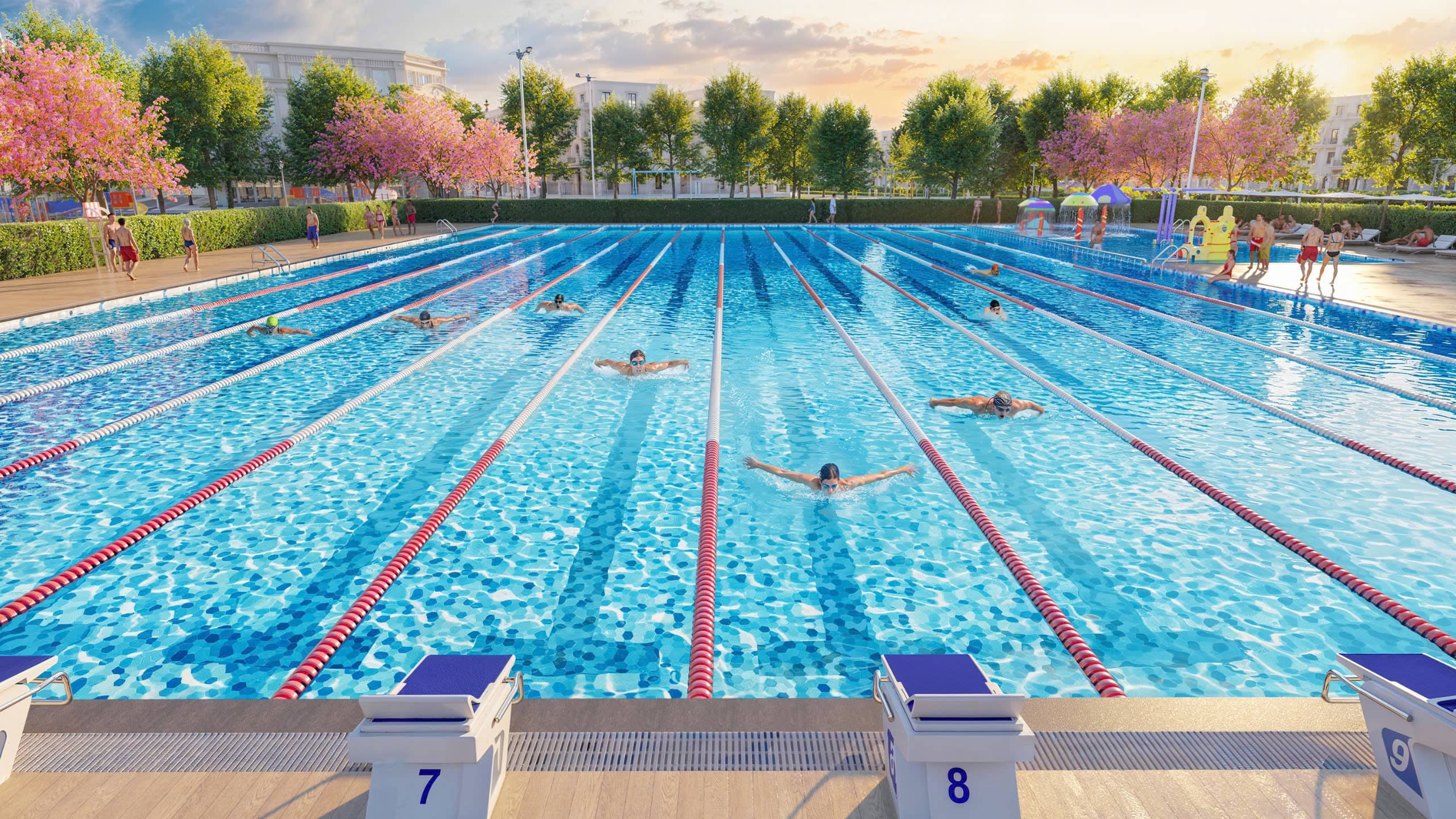 Công viên thể thao Athletic Park - Vinhomes Wonder City