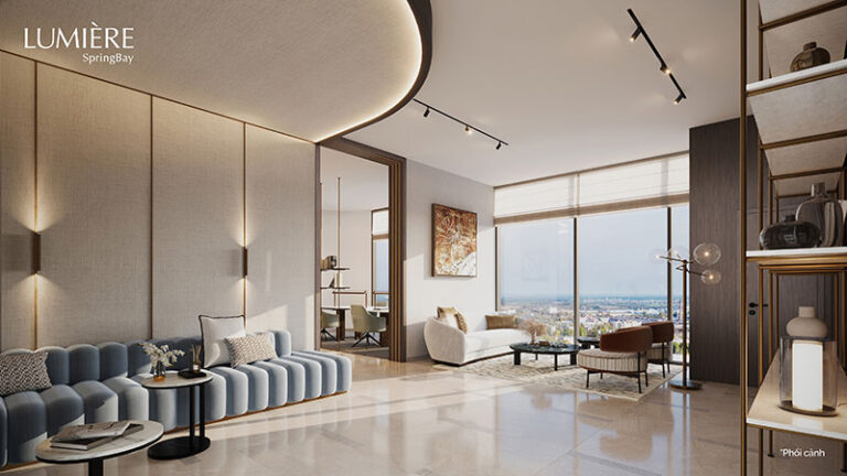 sảnh thương mại Lumiere Springbay Vinhomes Ocean Park 2