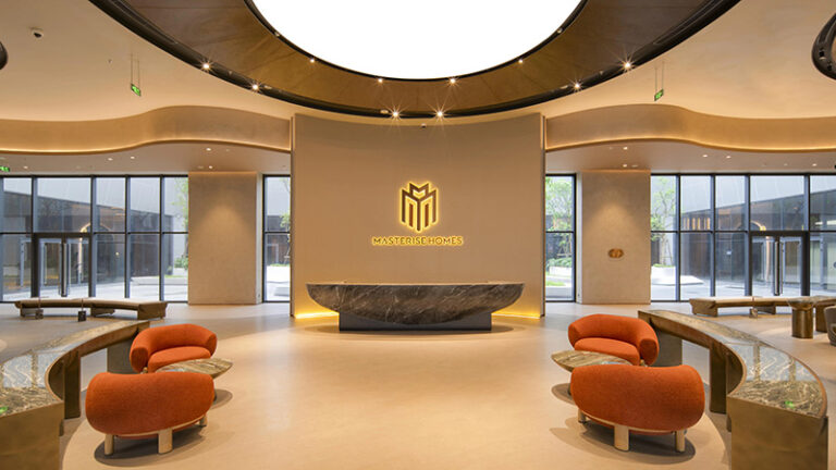 sảnh tiếp khách chung cư Masterise Homes